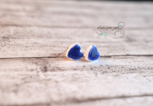 Mini srdíčka - modré — foto 3