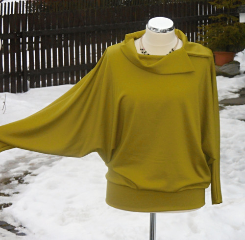 Teplé triko s límcem-XL — foto 3