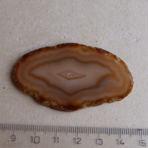 Achát plátek - 5,9 cm — foto 2