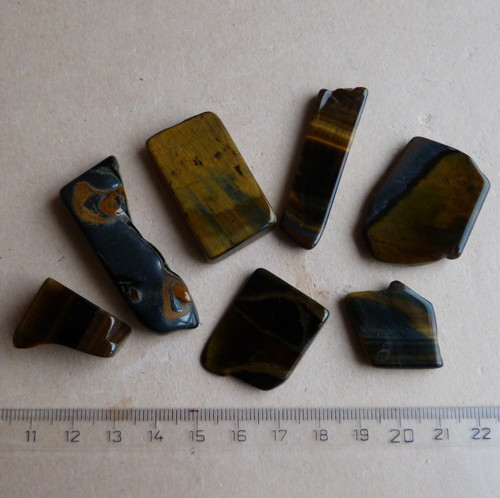 Tygří oko - 7 ks - 68g — foto 2