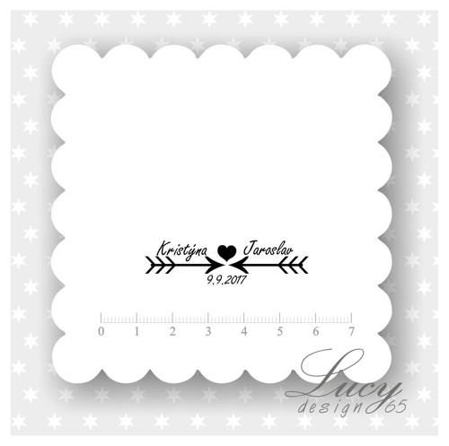 Svatební razítko ornament 13 — foto 2