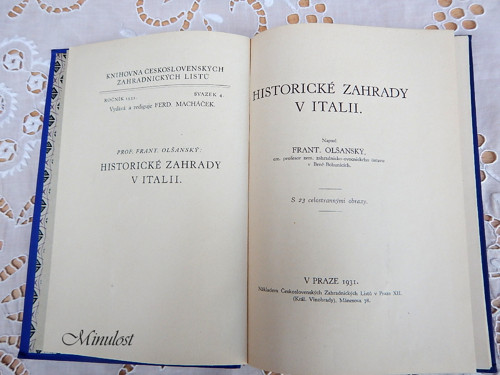 Itálie a zahrady — foto 3