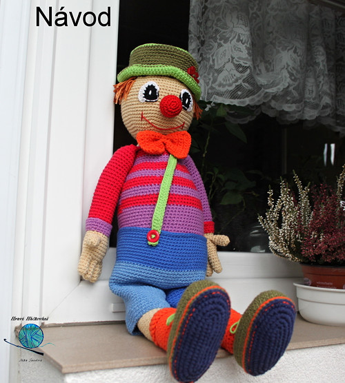Návod_Háčkovaný klaun — foto 3