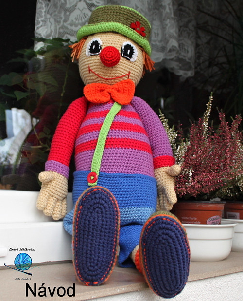 Návod_Háčkovaný klaun — foto 4