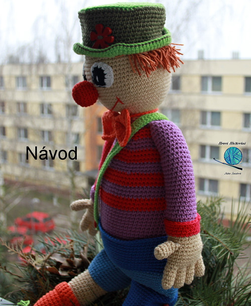 Návod_Háčkovaný klaun — foto 5