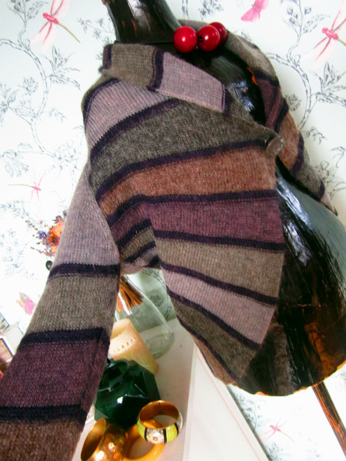 Kardigan grey&violet — foto 2