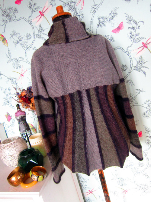 Kardigan grey&violet — foto 4