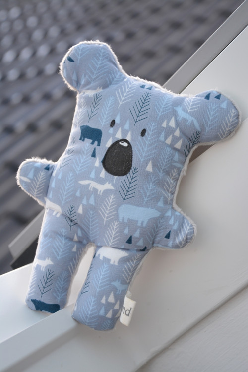 Wide Bubu Bear Mini Grey — foto 3