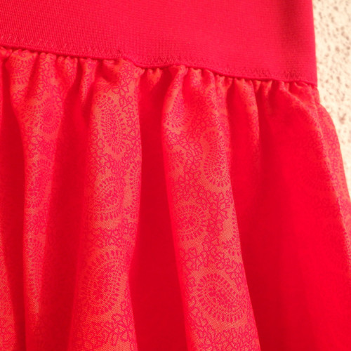 Opravdická kolová, červené paisley — foto 5