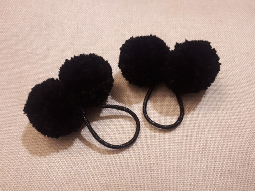 Mickey Mouse pompom bambule do vlasů — foto 2