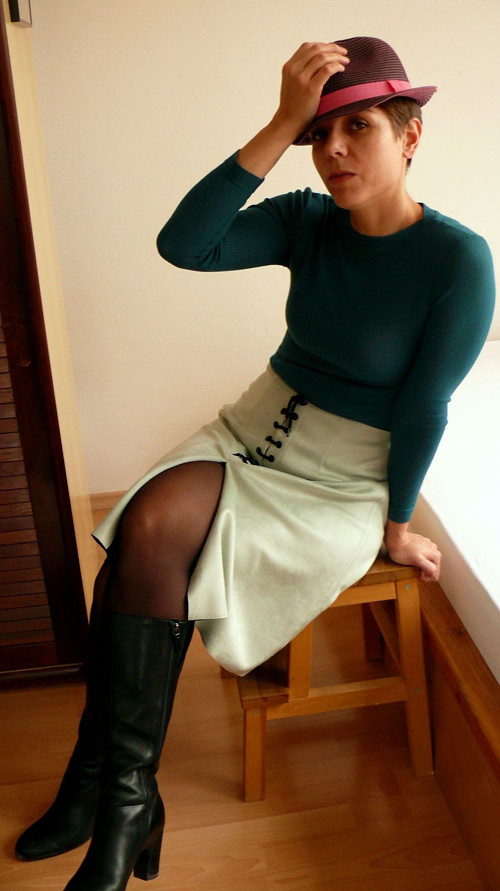 SkirtVelour/LightMint — foto 5