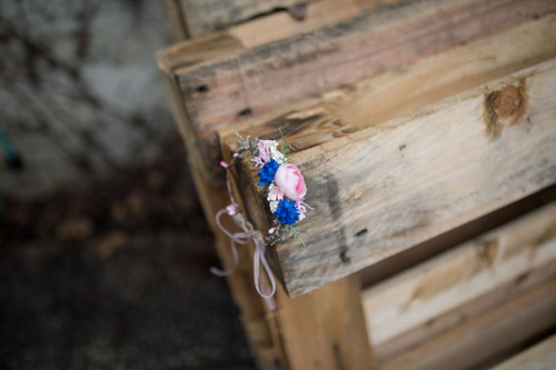 Newborn věneček "láska a déšť" — foto 3