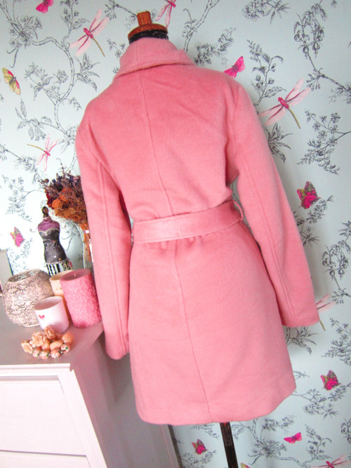 Kabátek powder pink úchvatný — foto 6