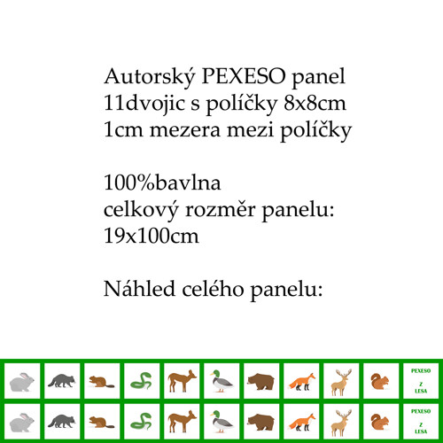 PEXESO panel 8x8cm, 11 dvojic: KRESLENÁ EVROPA II — foto 2