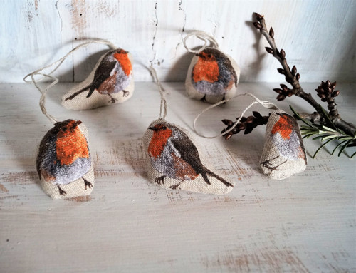 Ptáček, jarní dekorace. — foto 3