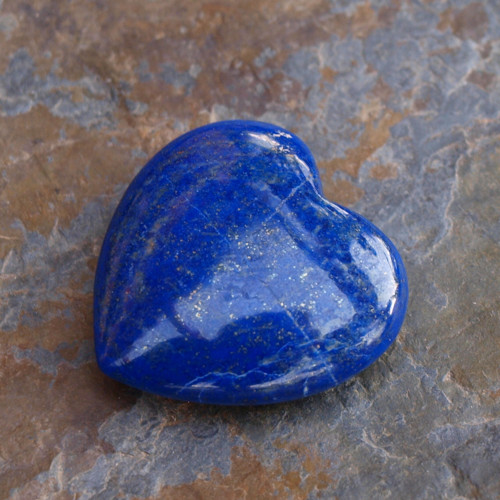 Lapis lazuli buclaté srdce č.1957 — foto 4