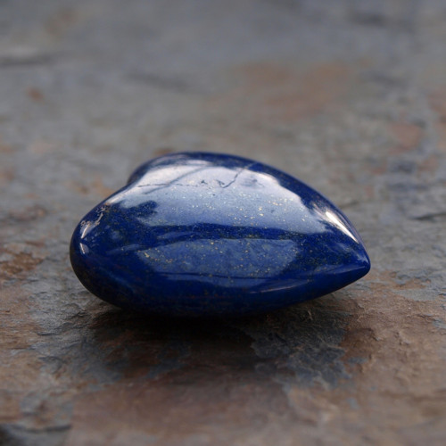 Lapis lazuli buclaté srdce č.1957 — foto 5