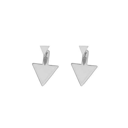 Náušnice "Triangle" 18k — foto 3