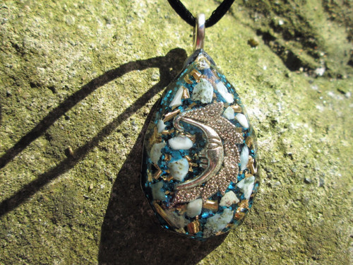 Orgonit ,, Nových dimenzí " larimar — foto 2