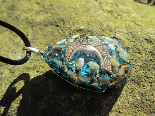 Orgonit ,, Nových dimenzí " larimar — foto 3