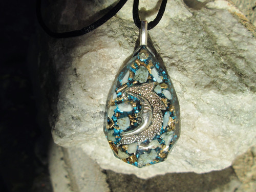 Orgonit ,, Nových dimenzí " larimar — foto 4