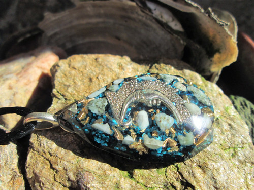 Orgonit ,, Nových dimenzí " larimar — foto 5