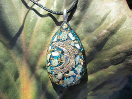 Orgonit ,, Nových dimenzí " larimar — foto 6