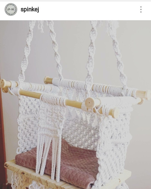 Detska boho houpacka — foto 2