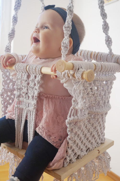 Detska boho houpacka — foto 3