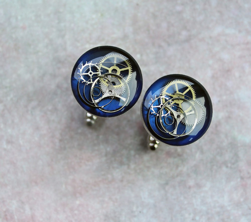 Manžetové knoflíčky /darkblue/ — foto 2