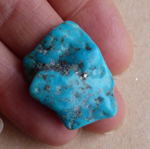 Tyrkys přírodní - 2,9 cm - Extra — foto 2