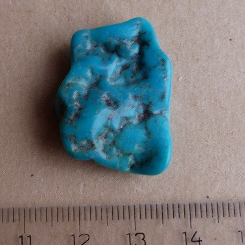 Tyrkys přírodní - 2,9 cm - Extra — foto 4