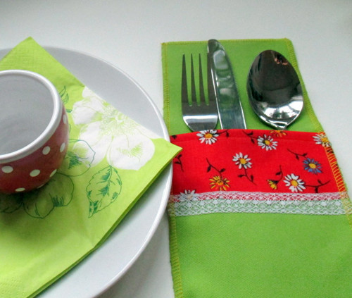 Kapsičky na příbory - prostírání — foto 6