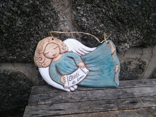 Andílek letící , reliéf — foto 2