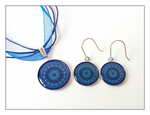 Náušnice Magická mandala 83 — foto 3