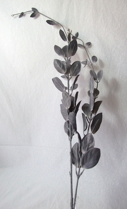 Větev s šedými lístky, 95 cm — foto 2