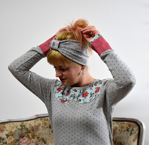 Bandana čelenka široká 1 — foto 2