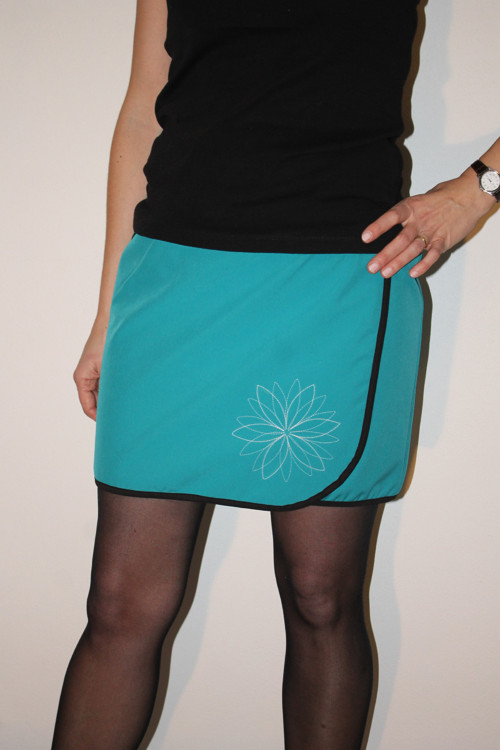 Softshellová sukně ... i na kolo či běžky — foto 3