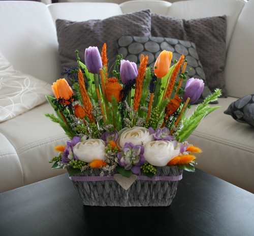 Ošatka s tulipány - na přání — foto 4
