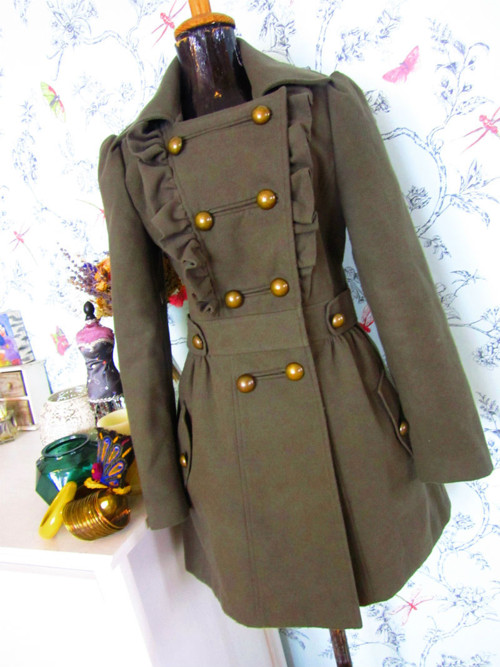 Kabát army look&romantic — foto 4