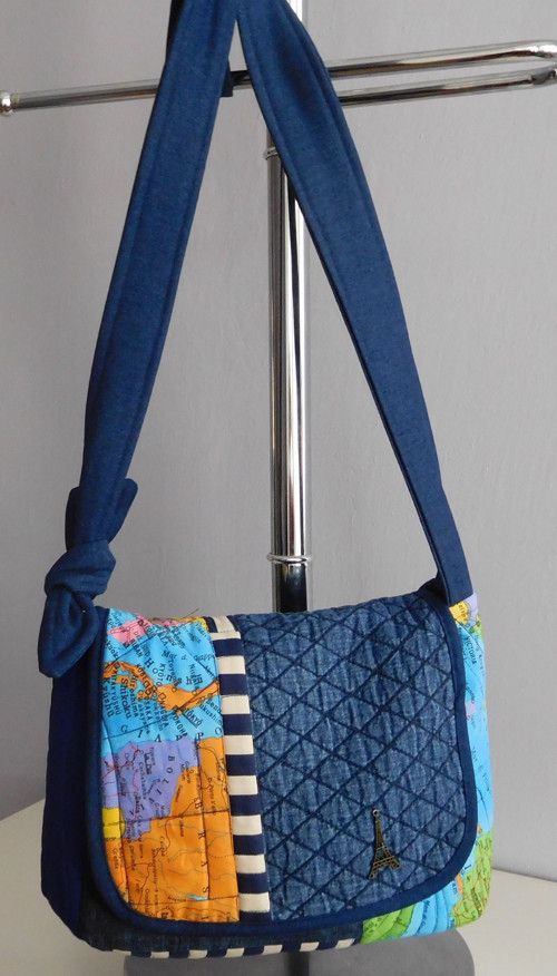 Origodžínopatchwork - kabelka — foto 5