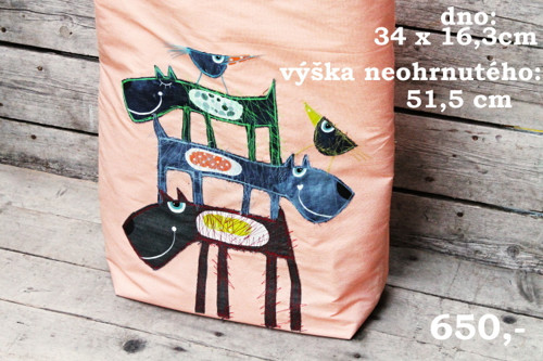 Veliký látkový pytel (1ks), originál — foto 2