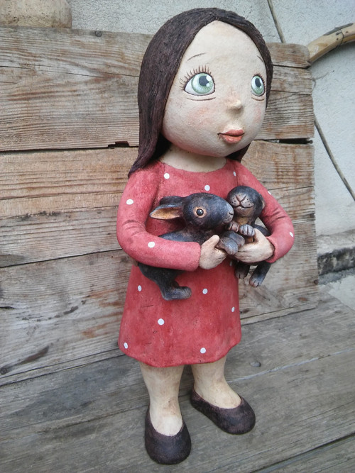Dívka s králíčky — foto 2