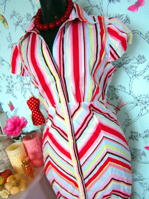 Šaty spring stripes — foto 3