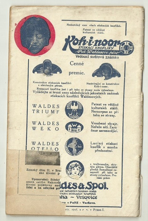 Poštovní knížka 1915 — foto 2