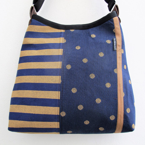 Polka Dot@ Sriped Bag *** Blue *** Parrot® — foto 4
