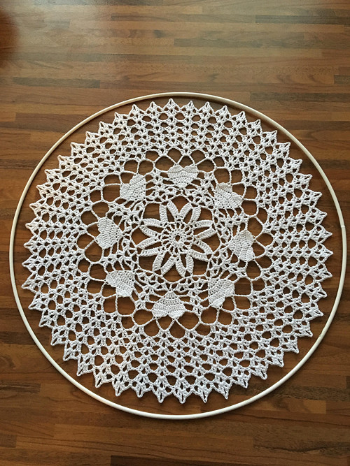 Pavučinka do lapače snů průměr 28 cm — foto 3