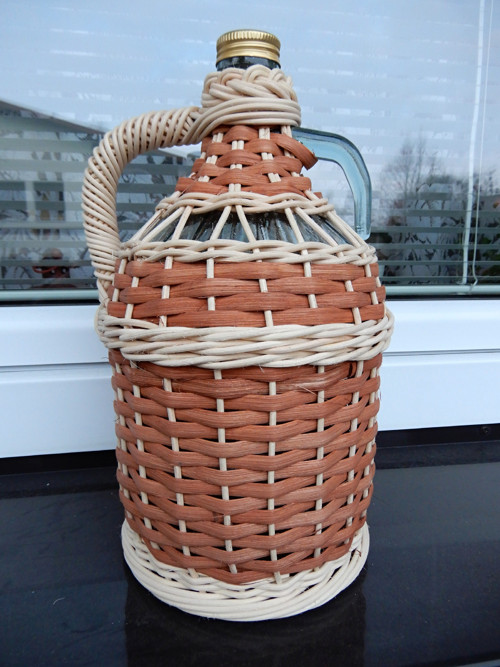 Opletený demižon 3l — foto 2