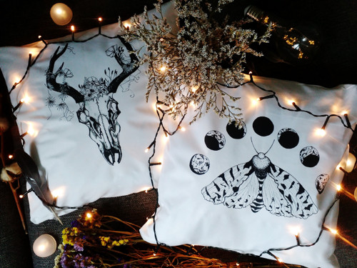 Deer Skull - povlak na polštář — foto 2