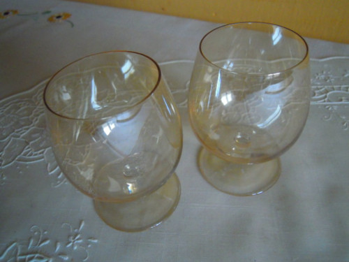 Dvě mini koňakové skleničky — foto 2